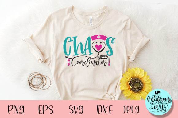 Chaos Coordinator SVG: A Versatile Nurse Design