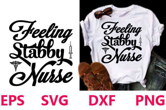 Feeling Stabby Nurse Svg Design: A Closer Look