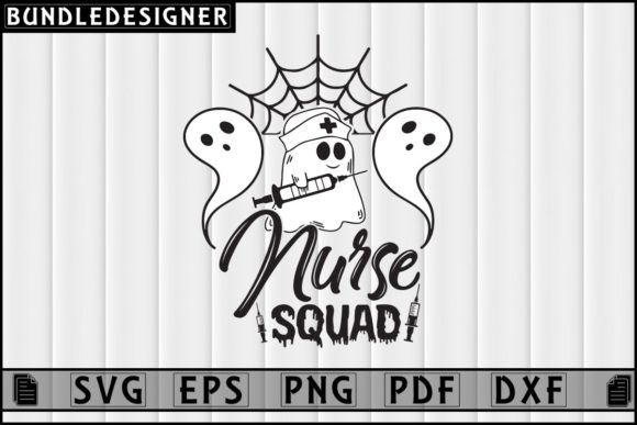 Nurse Squad Halloween SVG: A Charming Embroidery Choice