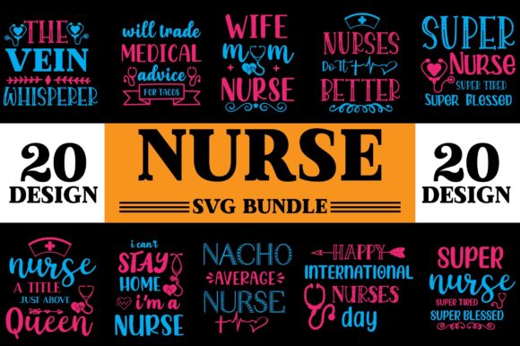 Nurse SVG Bundle Vol-2: A Closer Look