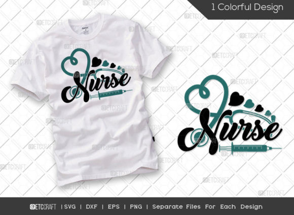 Nurse SVG Cut File for Registered Nurses