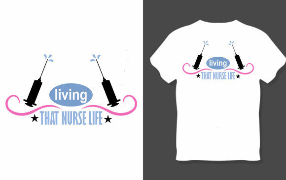 Nurse Svg Design, Living That Nurse Life
