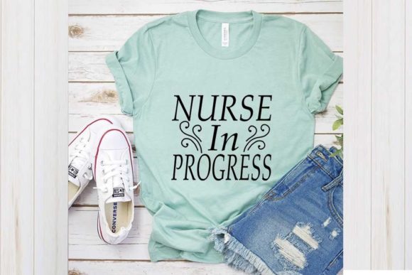 Nurse Svg Design, Nurse in Progress