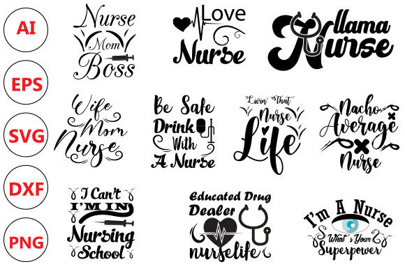 Nurse Svg T-shirt Design Bundle: A Practical Review