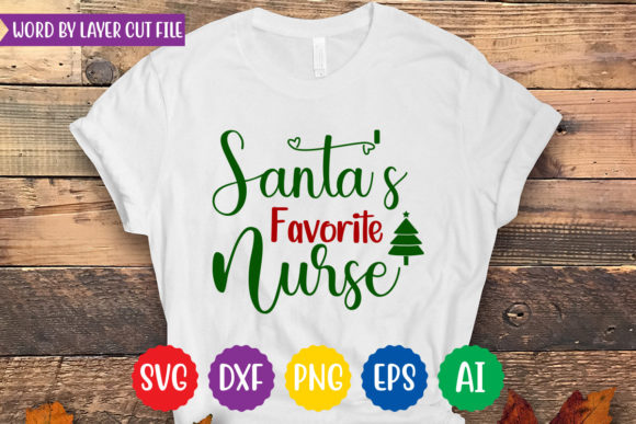 Santa's Favorite Nurse SVG Design Review