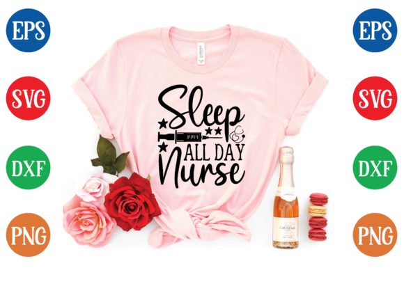 Sleep All Day Nurse Svg: A Closer Look